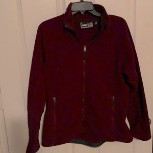 REI polartec zip in fleece jacket zippered large